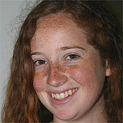 Ginger Teen With Tons Of Freckles